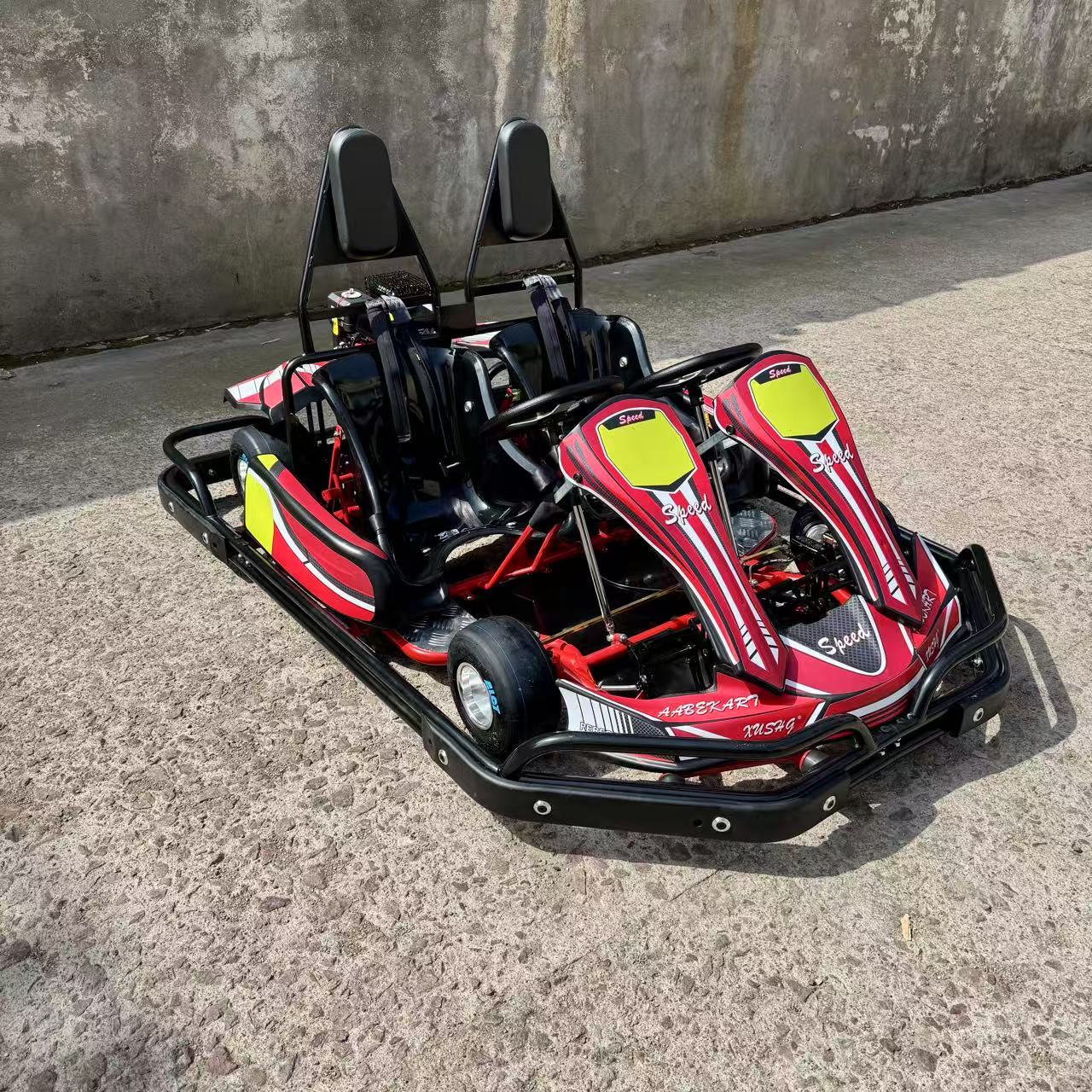 Commercial Gasoline Double Seats Karts